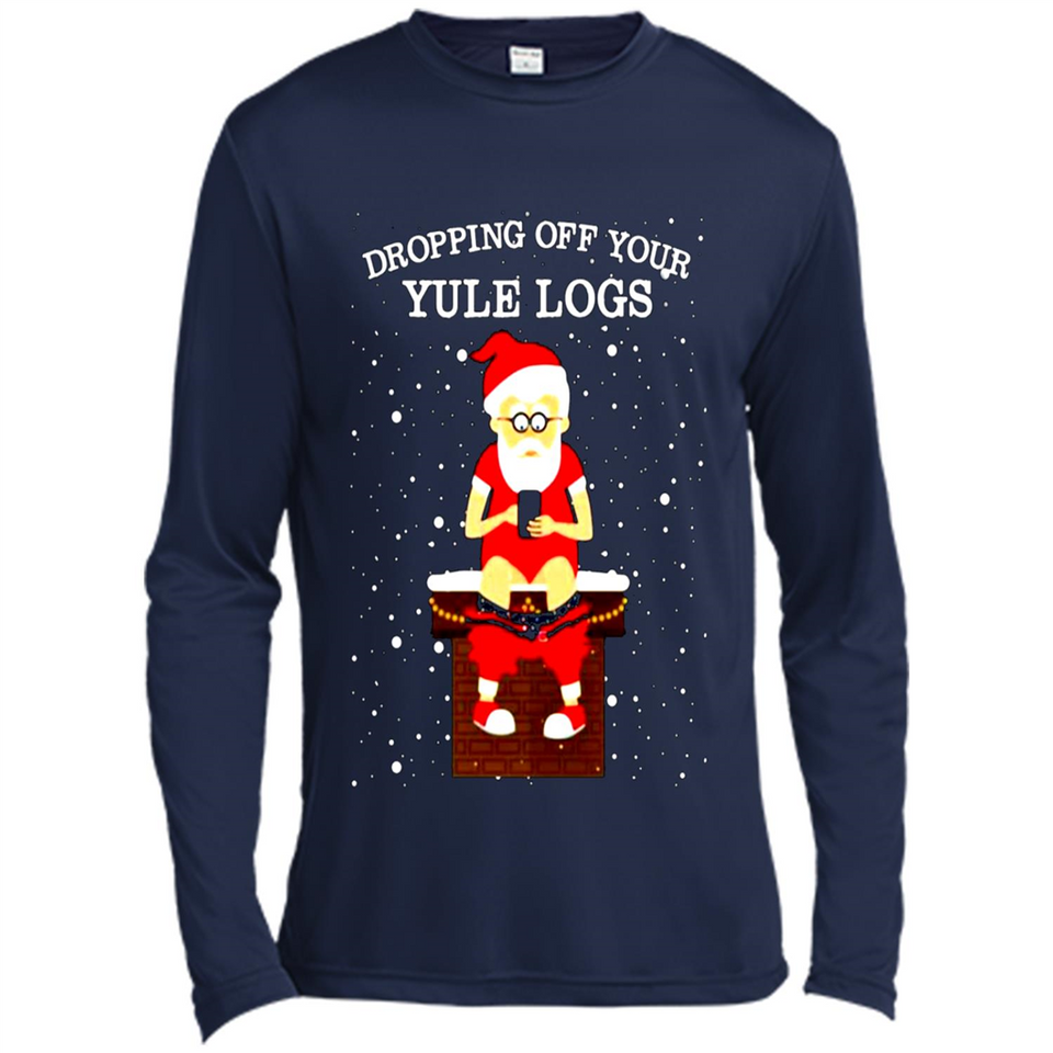 Santa Dropping Off Your Yule Logs