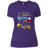 Nightmare Before Christmas Shirt - Sally Glitter Shirt - Every Queen needs a King PINGPONG
