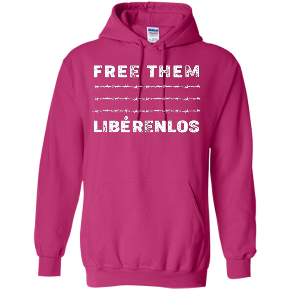 Peaceful Communities- Free Them Liberenlos Shirt PINGPONG - Hoodie