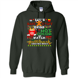 Let's Bake Stuff Drink Hot Cocoa Hallmark-Christmas Movies Sweatshirt PINGPONG