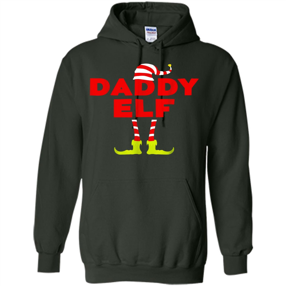 Mens Daddy Elf T-Shirt Funny Matching Christmas Costume - Hoodie