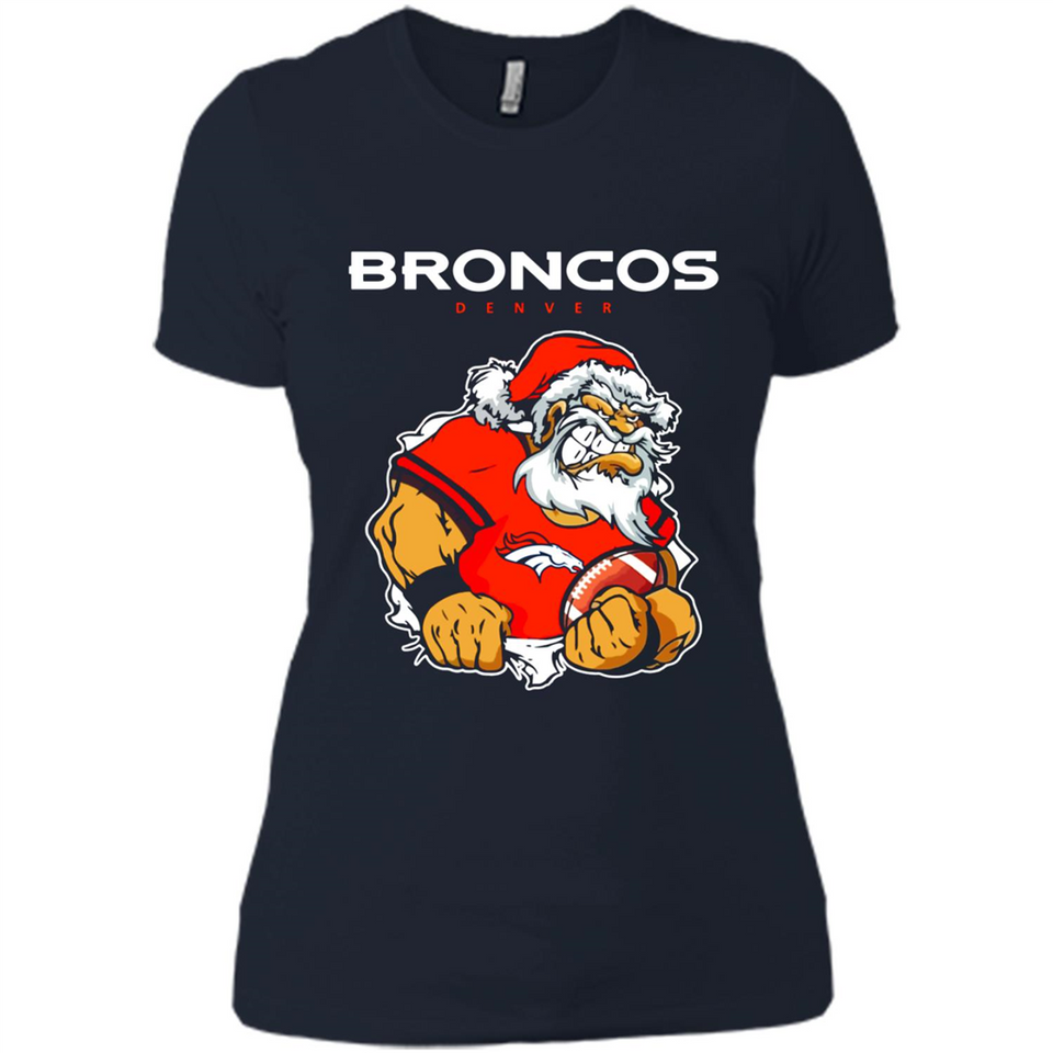 Grumpy Santa Claus Broncos Denver Football Team PINGPONG
