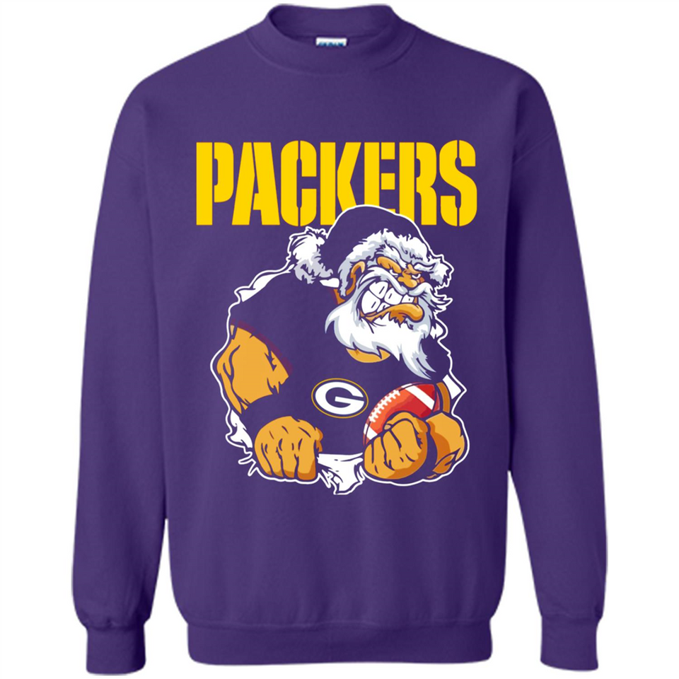 Grumpy Santa Claus Green Bay Packers Football Team PINGPONG