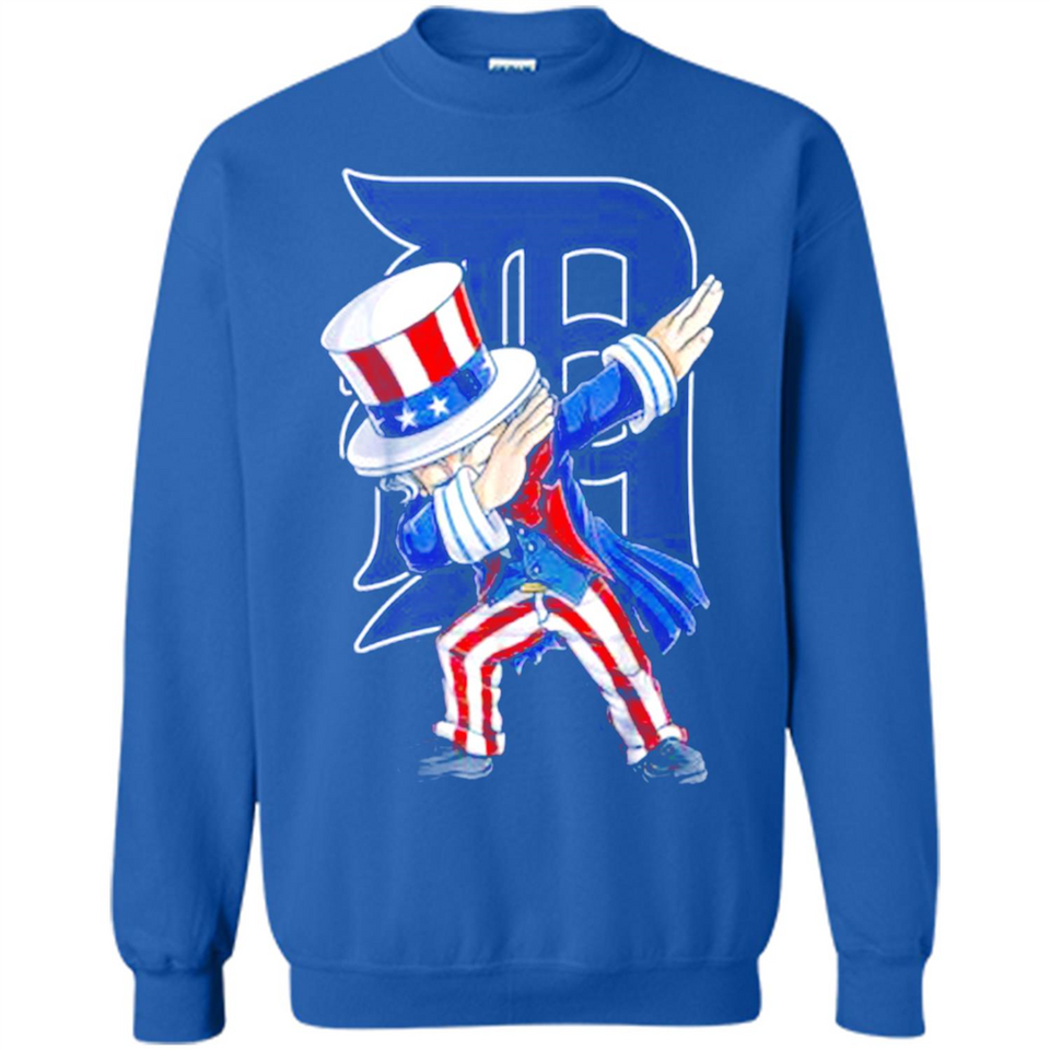 MLB DETROIT TIGERS UNCLE SAM DABBING INDEPENDENCE DAY