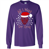 Obama All I Want For Xmas T Shirt PINGPONG - Long Sleeve T-Shirt