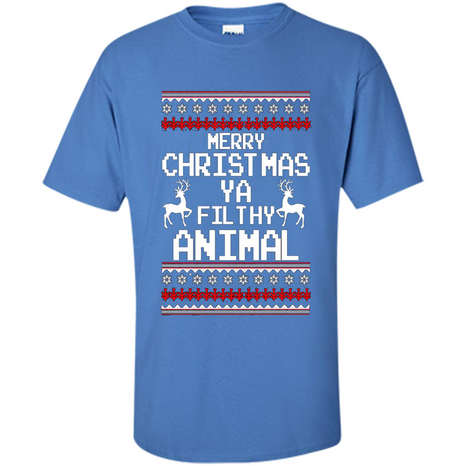 Merry Christmas ya filthy animal ulgy sweater PINGPONG