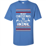 Merry Christmas ya filthy animal ulgy sweater PINGPONG
