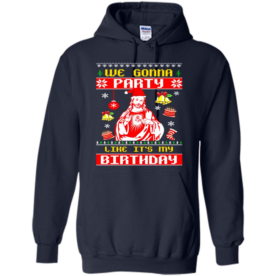 We Gonna Party Like It's My Birthday Jesus Christmas PINGPONG