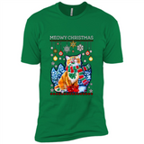 Meowy Christmas Ugly Funny Cats Lover PINGPONG