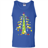 Tractor Car Christmas Tree T-shirt For Drivers