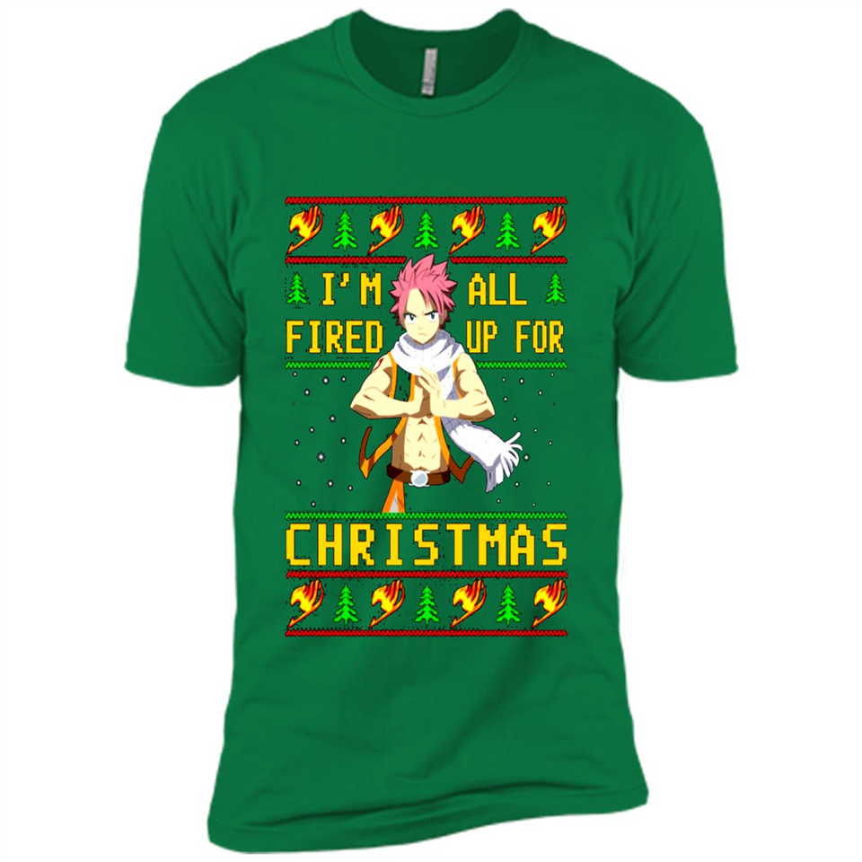 Natsu I’m all fired up for Christmas ugly sweatshirt PINGPONG