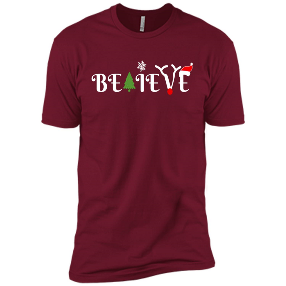 Believe in Christmas - Premium Short Sleeve T-Shirt