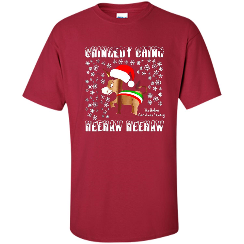 Amazing Dominick The Christmas Donkey-Italian Christmas Donkey - Shirt