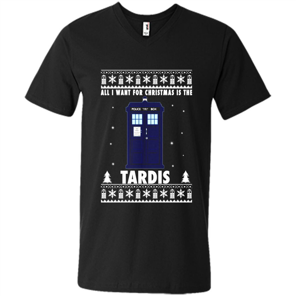 All I Want For Christmas Is The Tardis Ugly PINGPONG