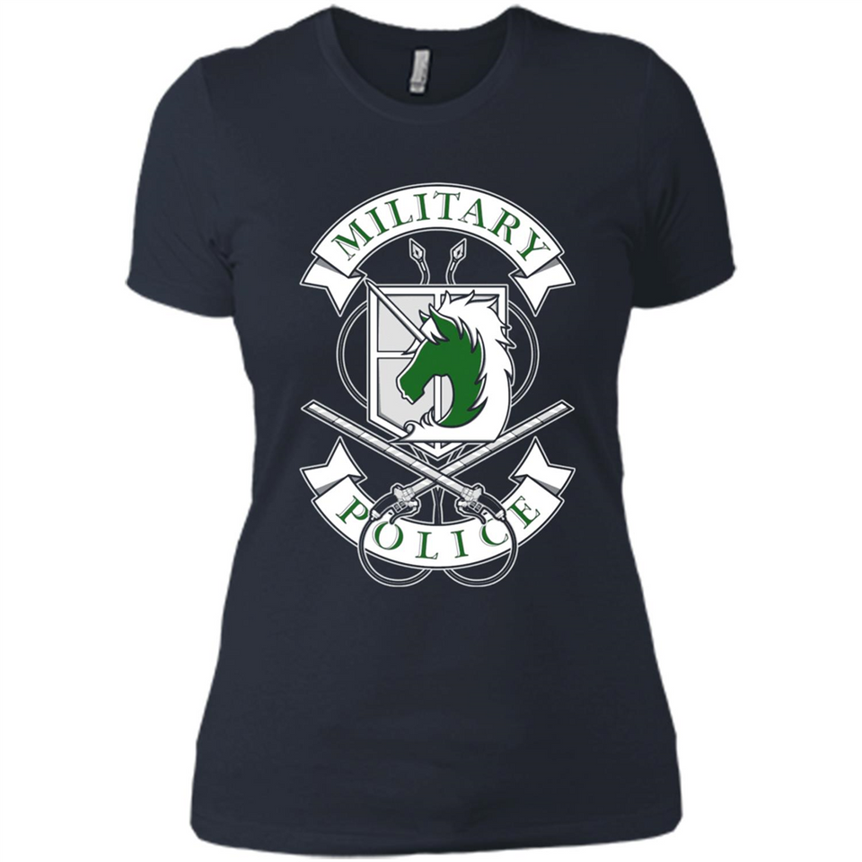 AoT Military Police - Ladies' Boyfriend T-Shirt