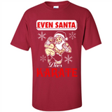 Even Santa Does Karate - Funny Karate - Shirt