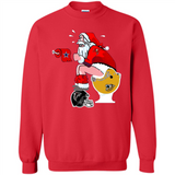 Tampa Bay Buccaneers Santa Claus Toilet