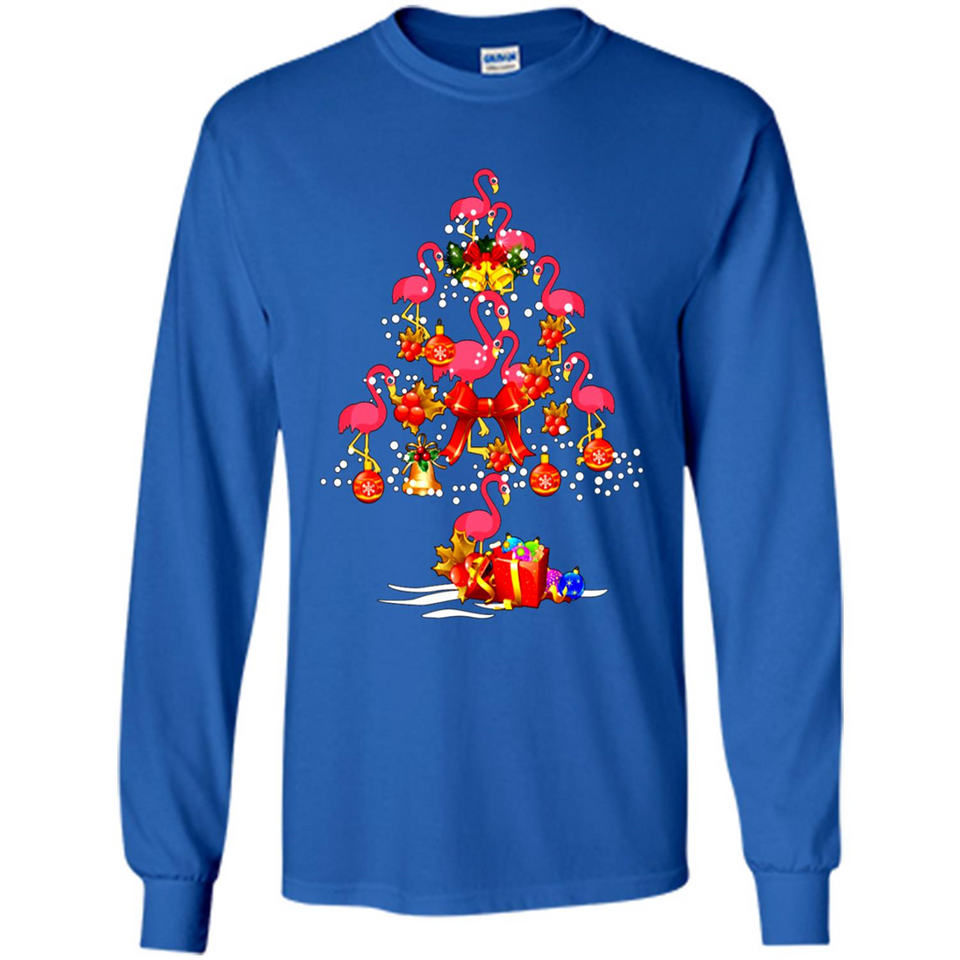Flamingo Christmas Tree Merry Christmas Flamingo PING PONG