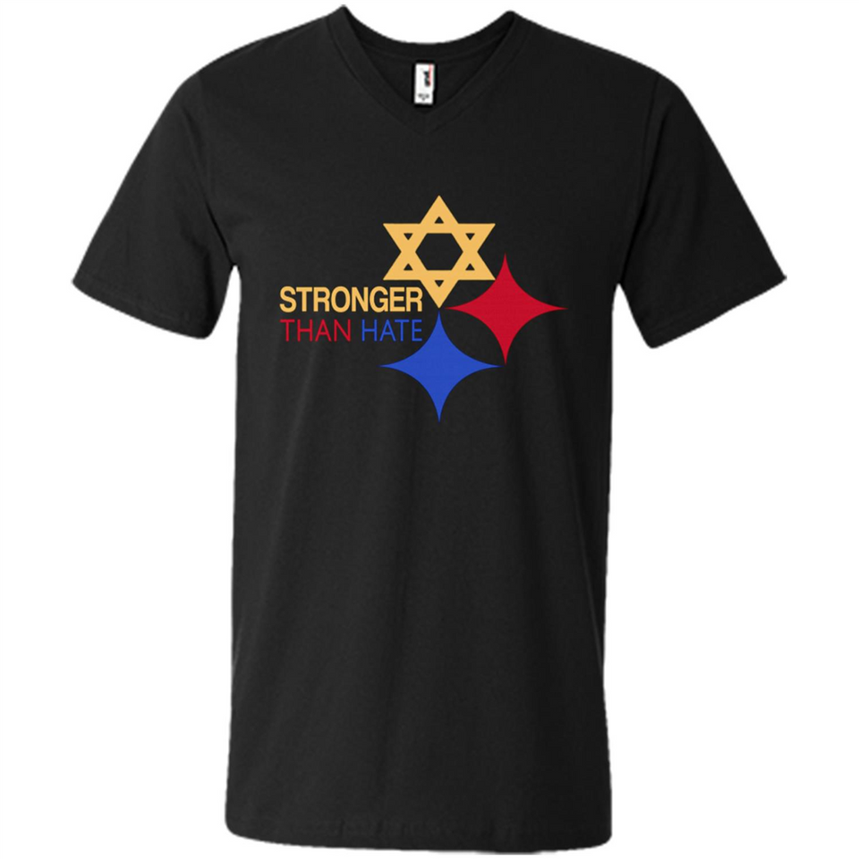 Pittsburgh Stronger Than Hate - Men's V-Neck
