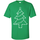 Tuba Text Christmas Tree Musical Instrument Holiday 1