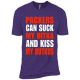 Packers can suck my Ditka and kiss my Butkus PINGPONG - Premium Short Sleeve T-Shirt