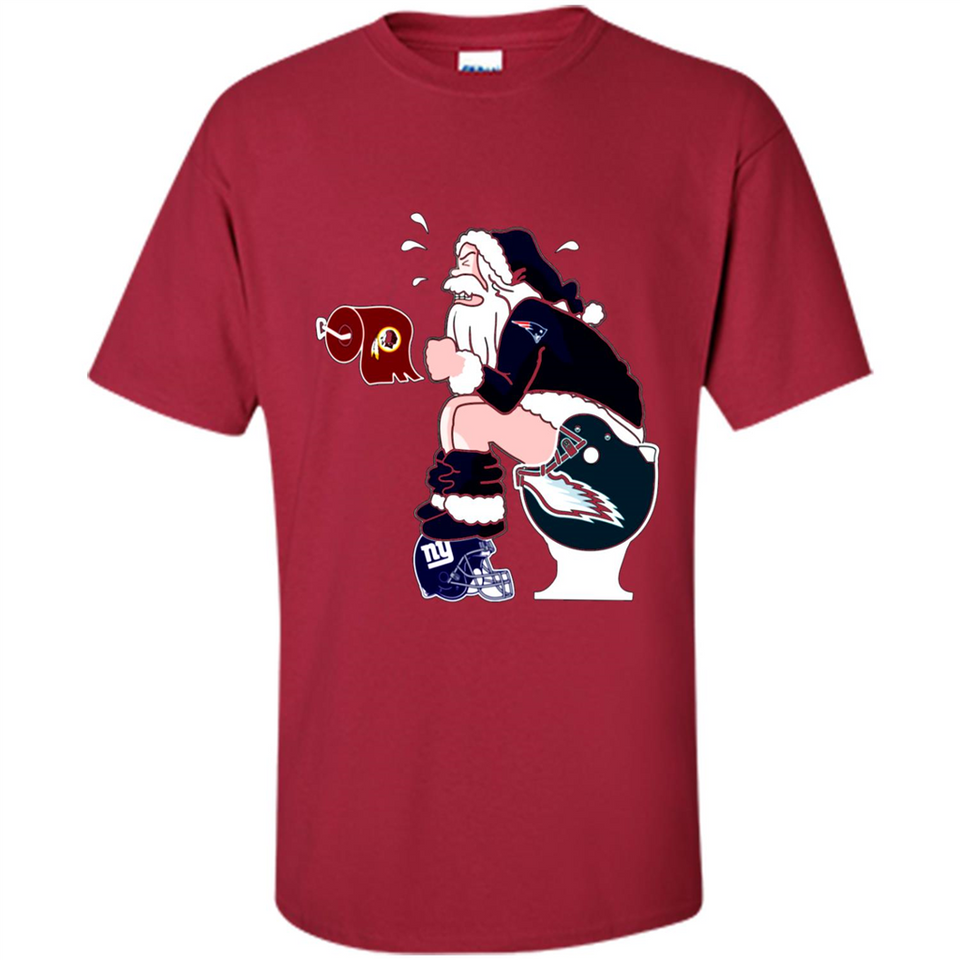 New England Patriots Toilet Santa Claus PINGPONG