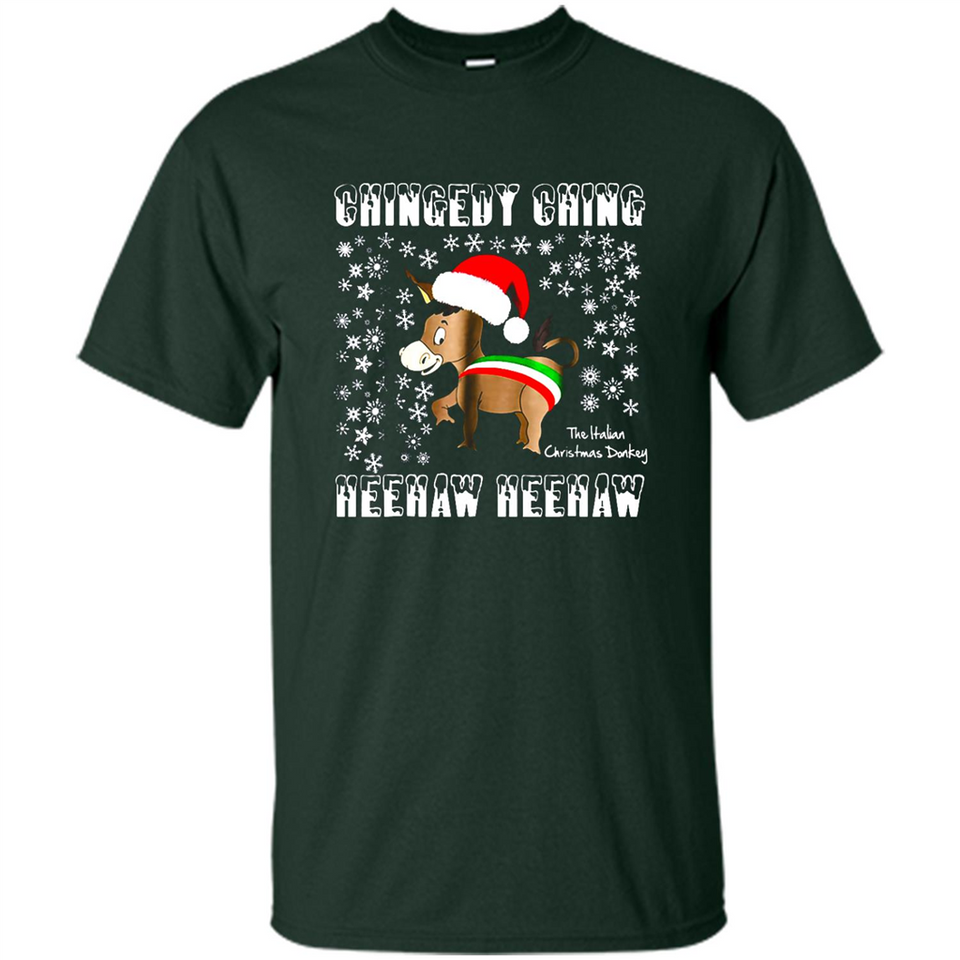 Amazing Dominick The Christmas Donkey-Italian Christmas Donkey - Shirt