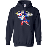 NFL BALTIMORE RAVENS UNCLE SAM DABBING INDEPENDENCE DAY