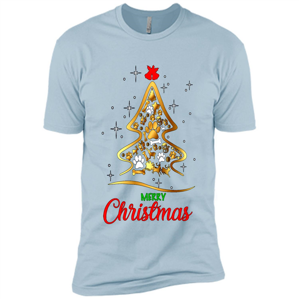 Merry Christmas Dogs Christmas Tree PING PONG