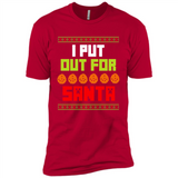 Cookies Out For Santa Christmas - Premium Short Sleeve T-Shirt
