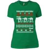 Star Wars - Christmas on Hoth - Ladies' Boyfriend T-Shirt