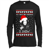 All I Want for Christmas is Snow ugly sweater PINGPONG