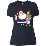 Eggnog Santa And Jesus Christmas