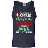 Spread Christmas Cheer Lunch Family Xmas Gift Ls - Tank Top