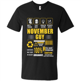November Guy Multitasking - Men's V-Neck