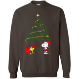 Snoopy Christmas Tree T-Shirt - Sweatshirt