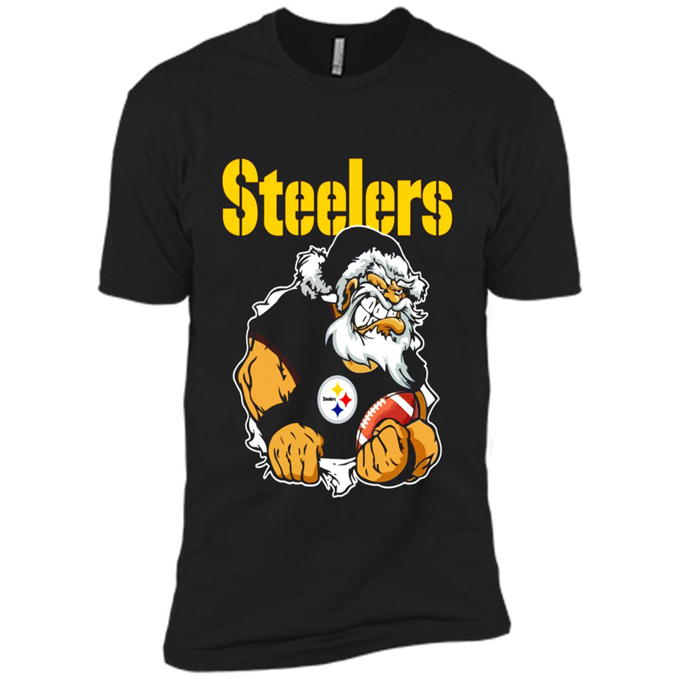 Grumpy Santa Claus Pittsburgh Steelers Football Team PINGPONG