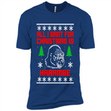 All I Want For Christmas Is HarambeT Rex Attack Reindeer ugly sweater PINGPONG