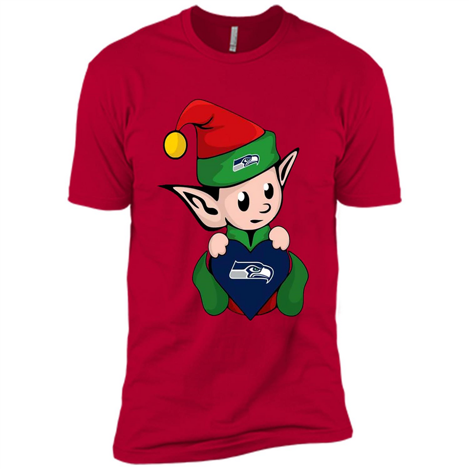 Seattle Seahawks ELF Elves Grinch Santa Claus