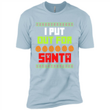 Cookies Out For Santa Christmas - Premium Short Sleeve T-Shirt