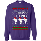 Merry Fishmas Christmas sweatshirt PINGPONG