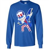 MLB MILWAUKEE BREWERS UNCLE SAM DABBING INDEPENDENCE DAY