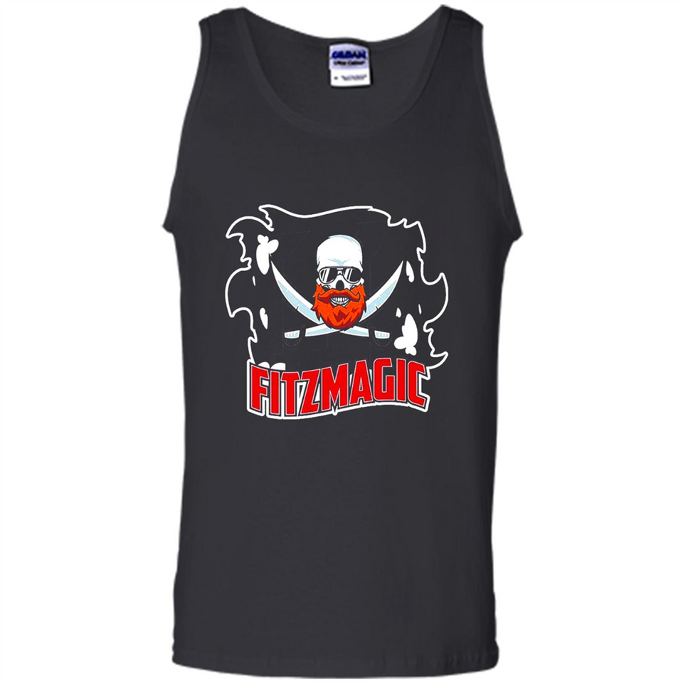 Order Fitzmagic T-Shirt Ryan Fitzpatrick Beard Skull Football Tampa Florida PINGPONG