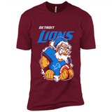 Grumpy Santa Claus Detroit Lions Football Team PINGPONG