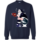 New England Patriots Toilet Santa Claus PINGPONG