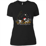 Let Heaven And Nature Sing Christmas Sweater PINGPONG - Ladies' Boyfriend T-Shirt
