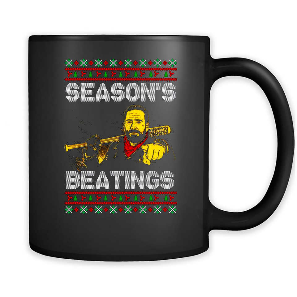 Negan Season's Beatings Christmas PINGPONG