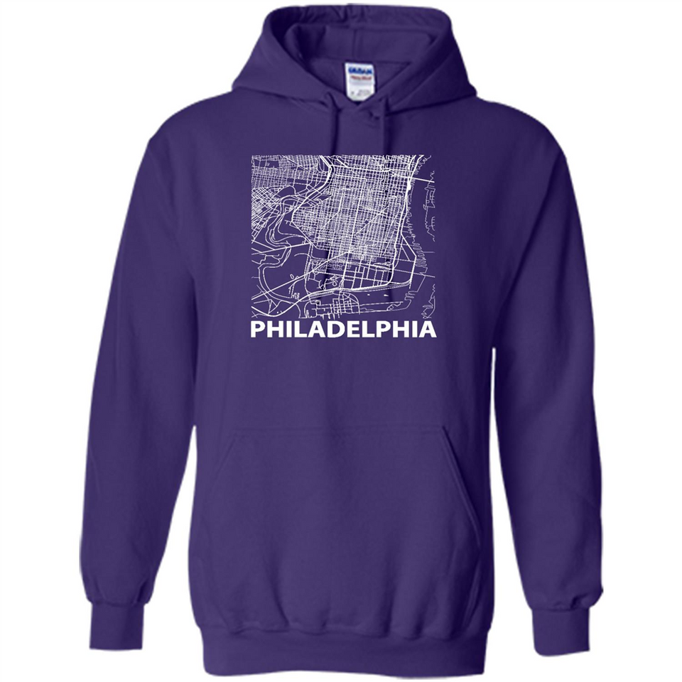 Philadelphia Pennsylvania City Map Souvenir