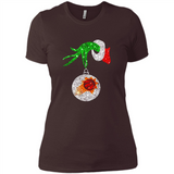 Amazing Phoenix Sun Glitter Grinch Monogram Ornament Christmas Gift - Ladies' Boyfriend T-Shirt