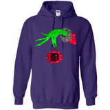 GRINCH HAND HOLDING DETROIT TIGERS GLITTER CHRISTMAS PINGPONG